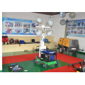 Hot sale best price 8kw small portable mobile generator light tower